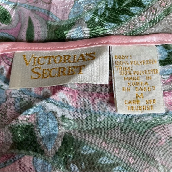 Vintage gold label Victoria Secret satin ruffle body suit teddy 8840 - Picture 4 of 6